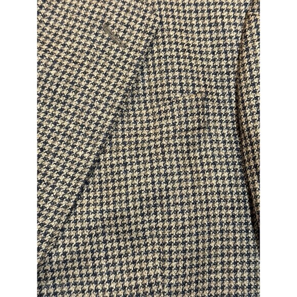 Silk Wool Houndstooth Sport Coat 42R – Tailors Row Deansgate - Picture 3 of 16